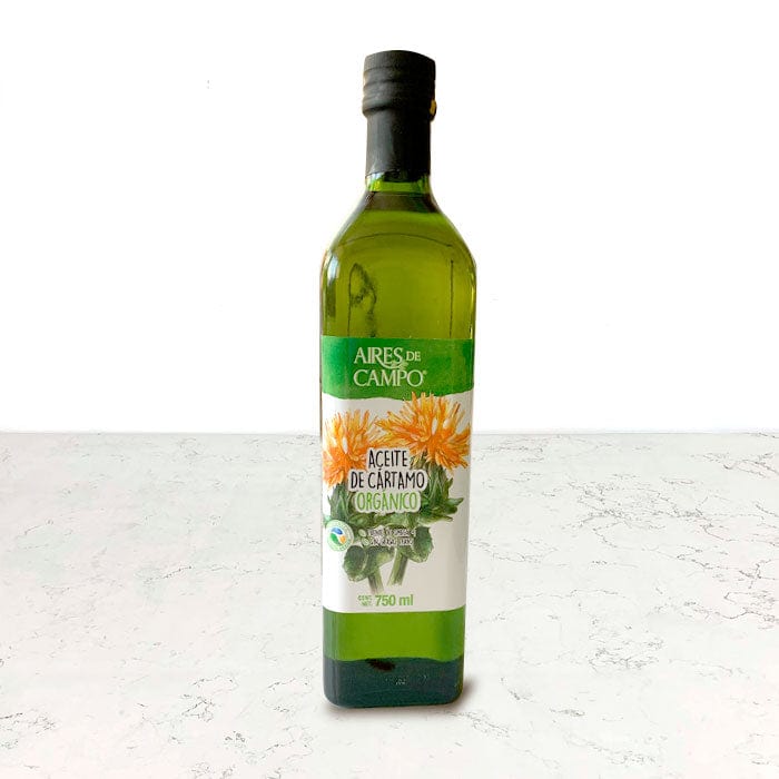 Aceite de cártamo orgánico 500ml  Aires de Campo