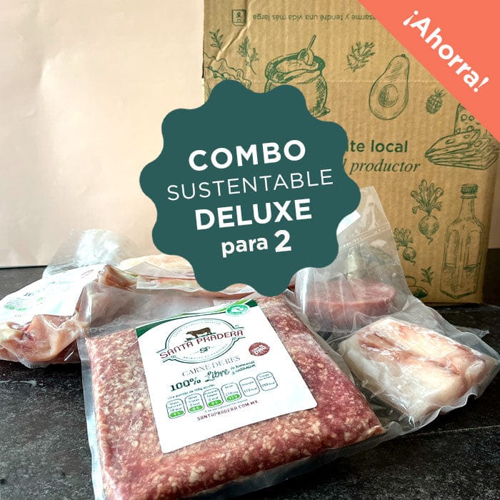 COMBO DE PROTEÍNA SUSTENTABLE DELUXE para 2 personas