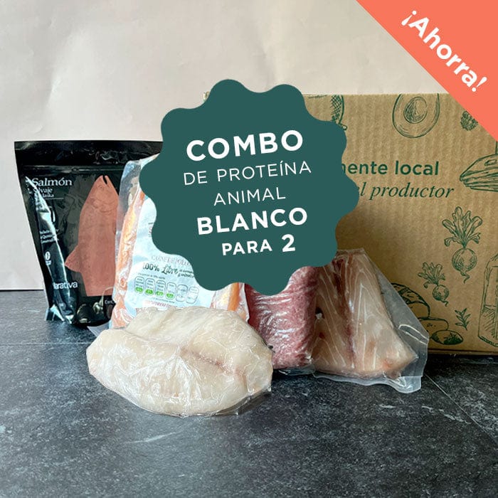 COMBO PROTEÍNA BLANCA para 2 personas