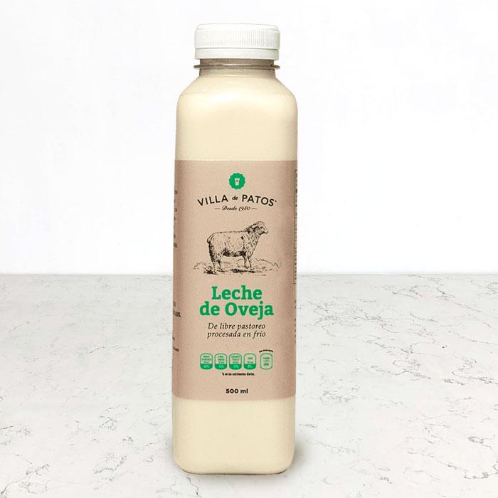 Leche de oveja de libre pastoreo 500ml Villa de Patos