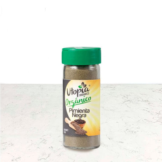 Pimienta negra orgánica 55g Utopía