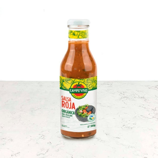 Salsa roja orgánica 380g Campo Vivo